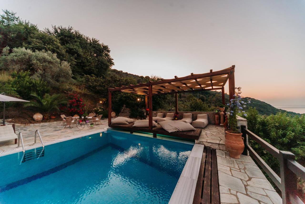 Elysian Luxury Villa Pelion ツァガラダ エクステリア 写真